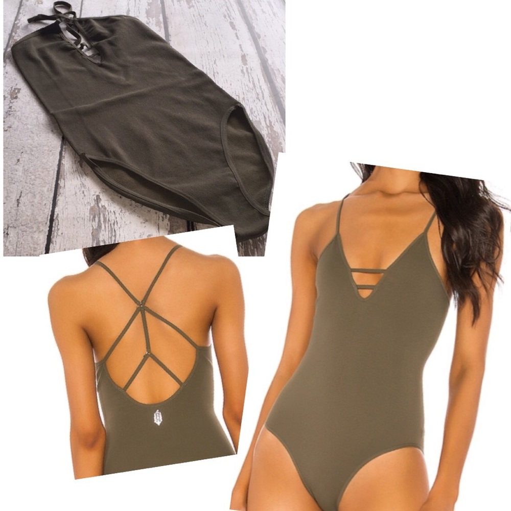 NWOT- Free People Dance All Day Bodysuit